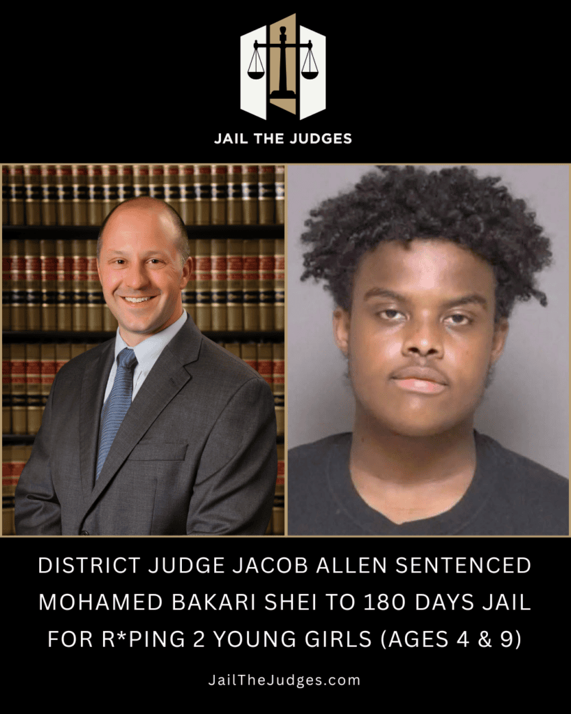 Judge Jacob Allen sentenced Mohamed Bakari Shei to 180 Days Jail - Jail The Judges
